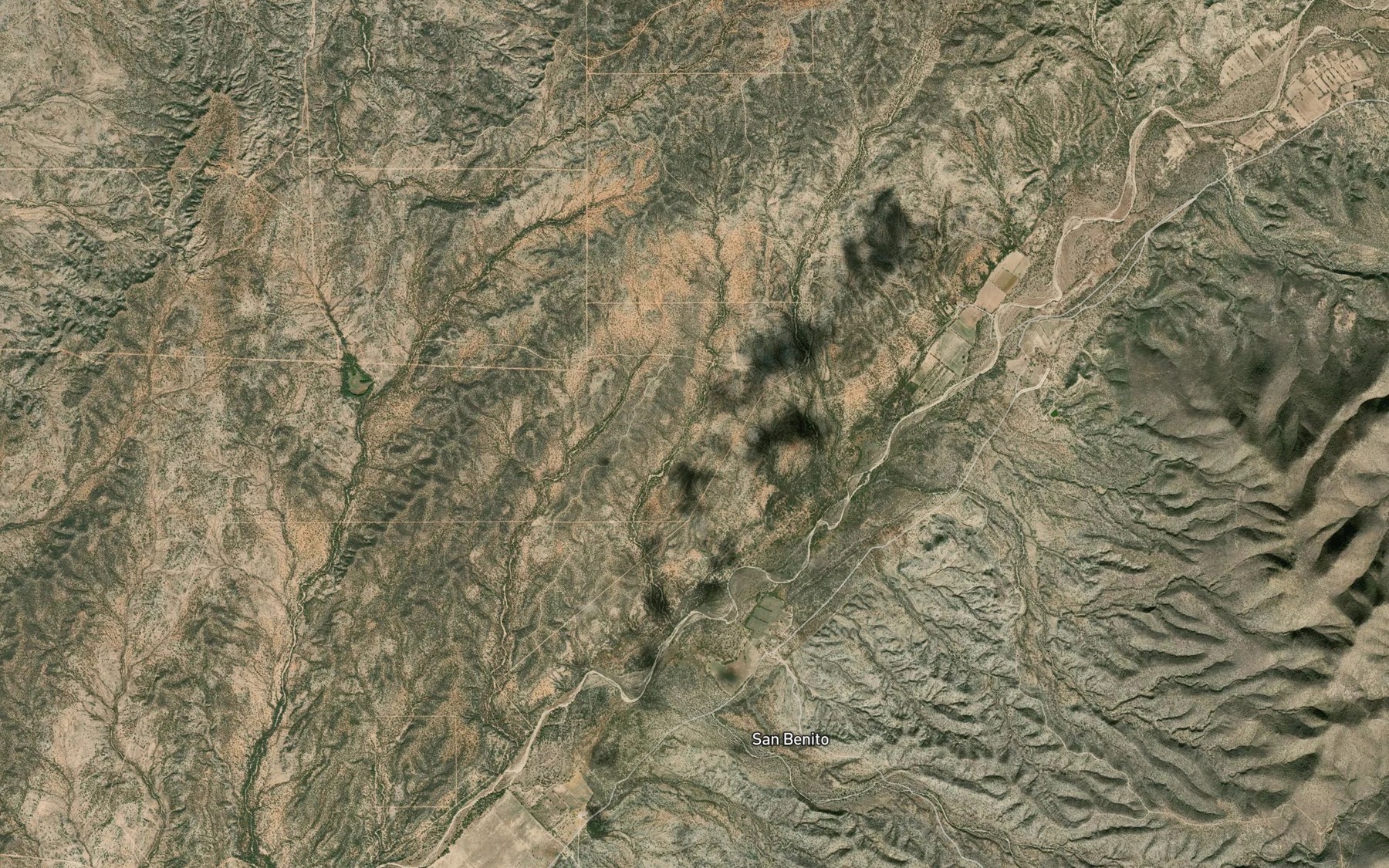 Satellite map of the Canada La Vaquita