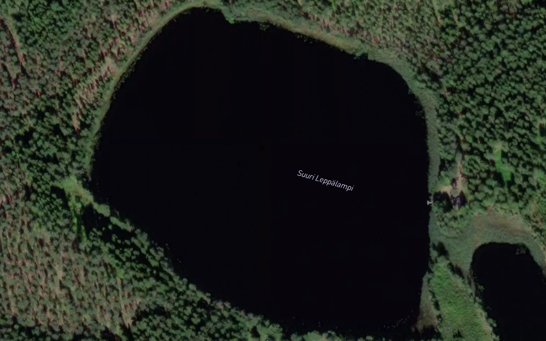 Satellite map of the Suuri Leppalampi