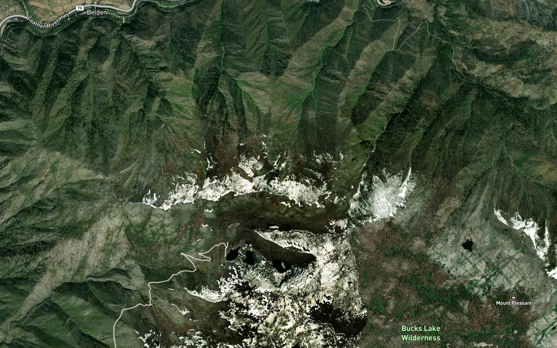 Satellite map of the Kellogg Lake