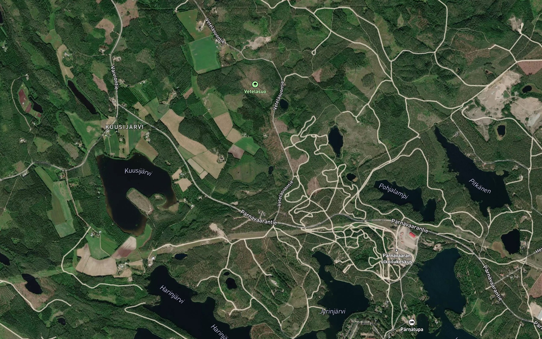 Satellite map of the Heralampi