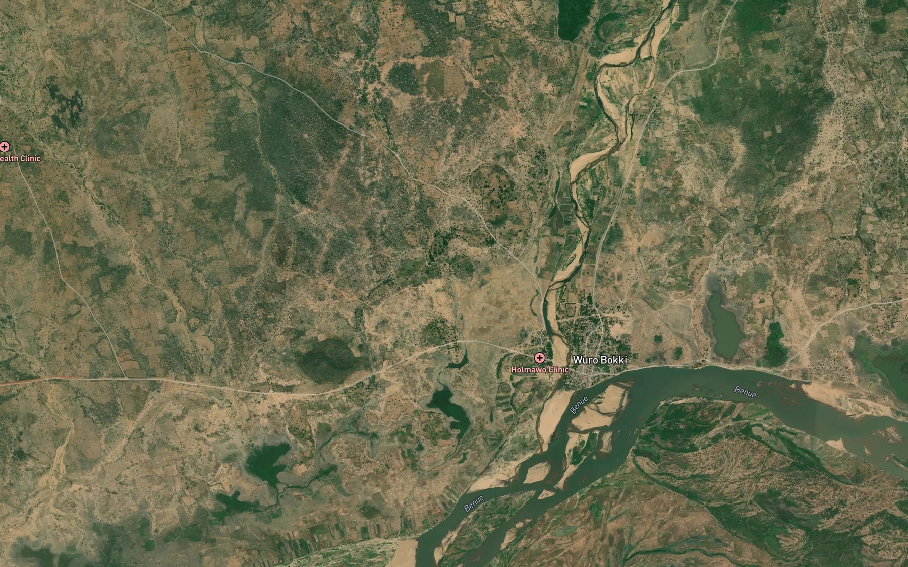 Satellite map of the Mayel Janawo