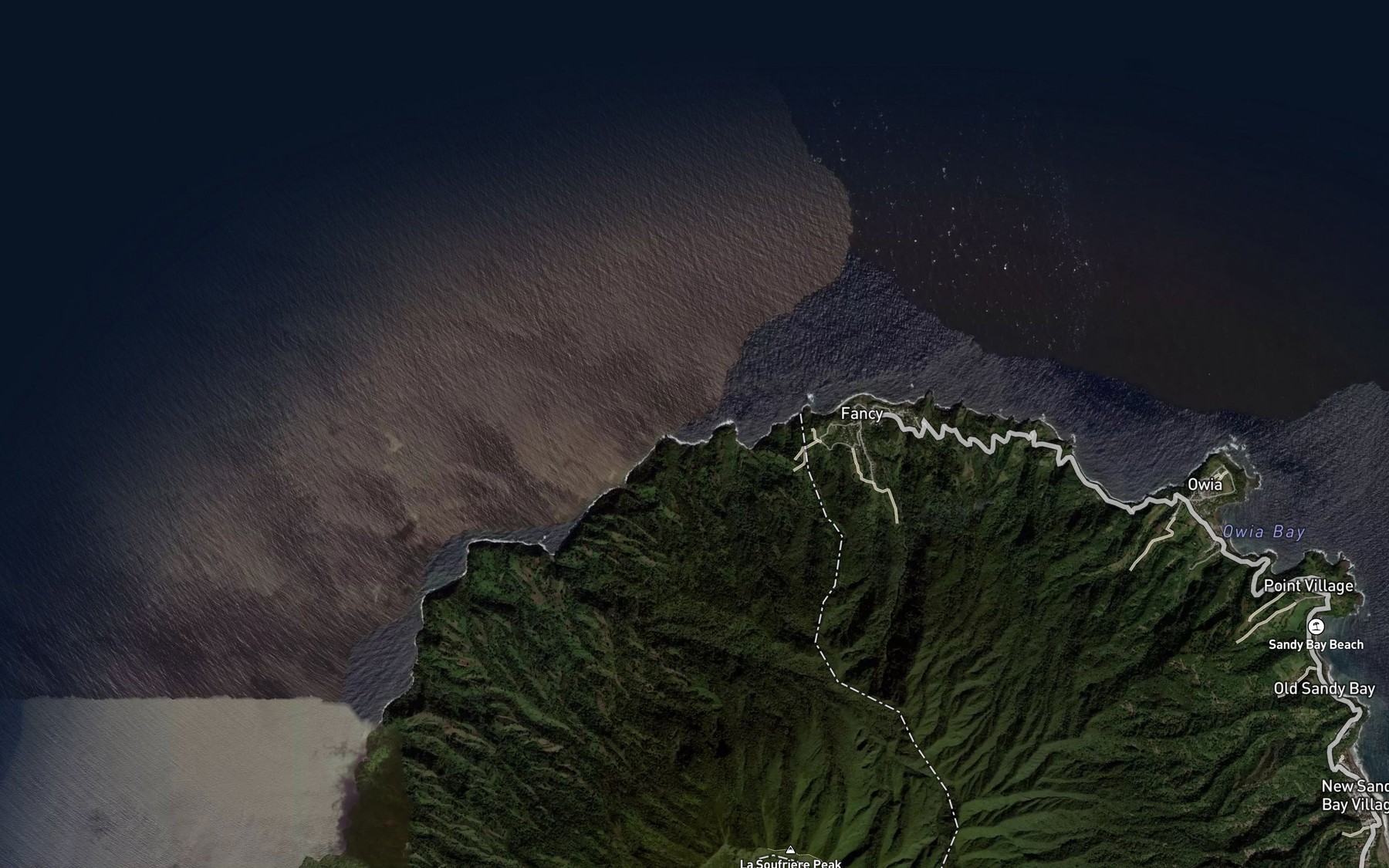 Satellite map of the Grand Balaine
