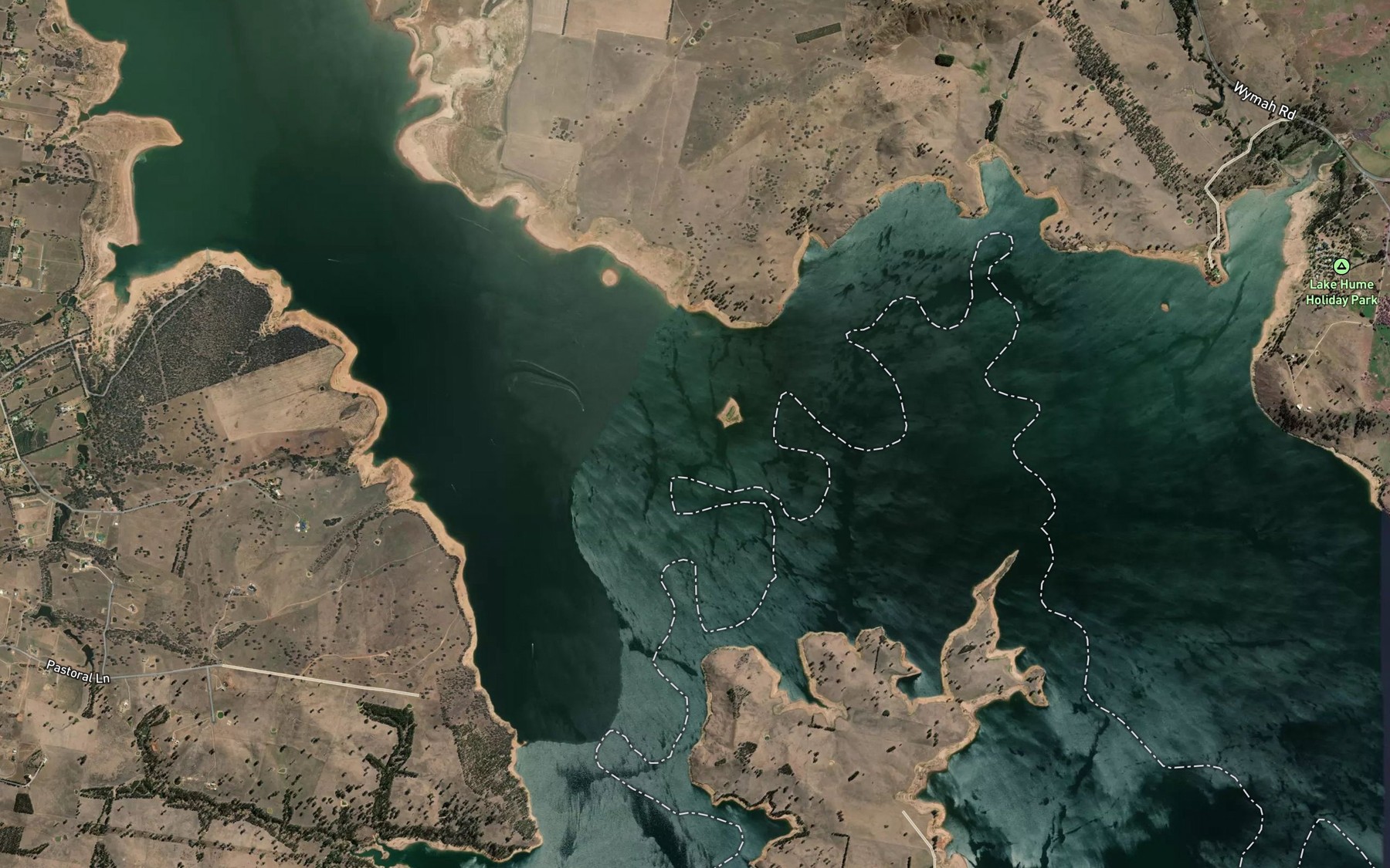 Satellite map of the Spot 8