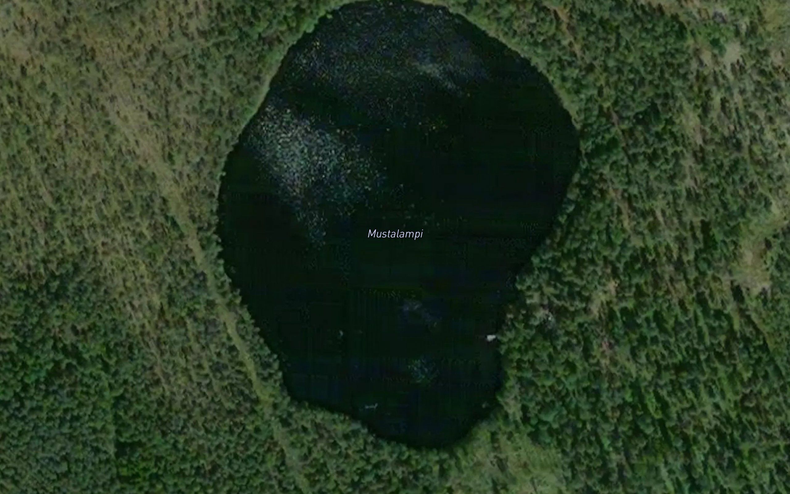 Mustalampi