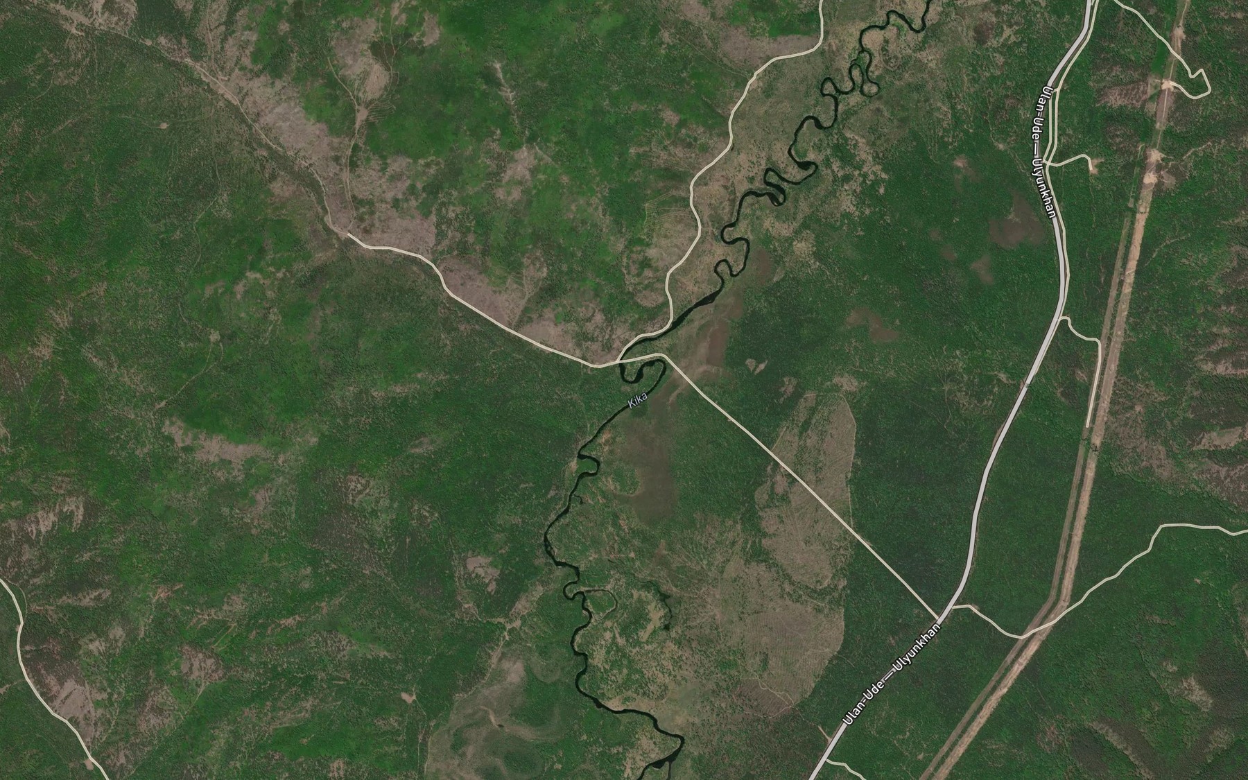 Satellite map of the Bol'shoy Zimarsak