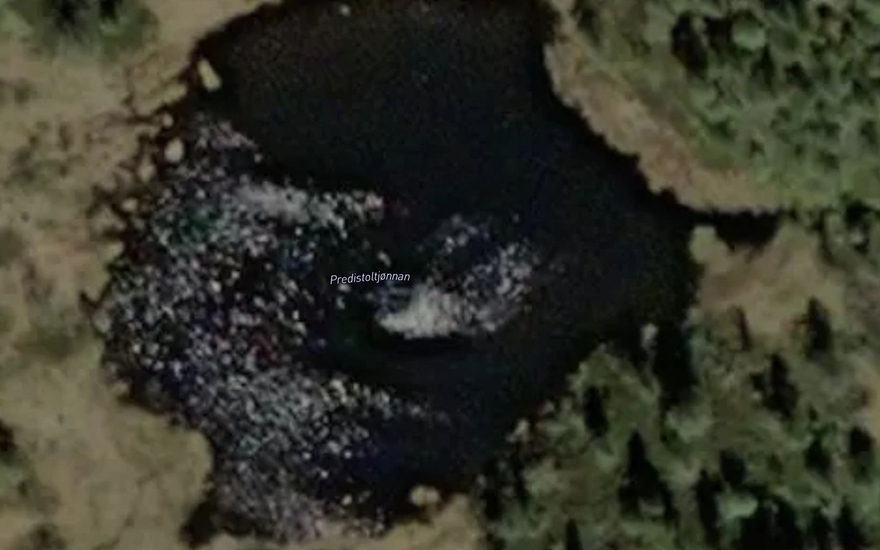 Satellite map of the Predistoltjonnan