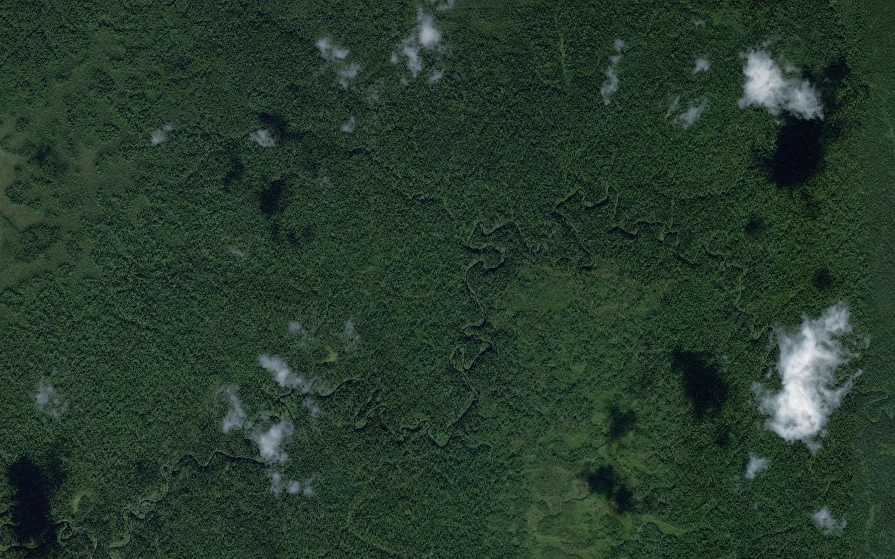 Satellite map of the Vtoraya