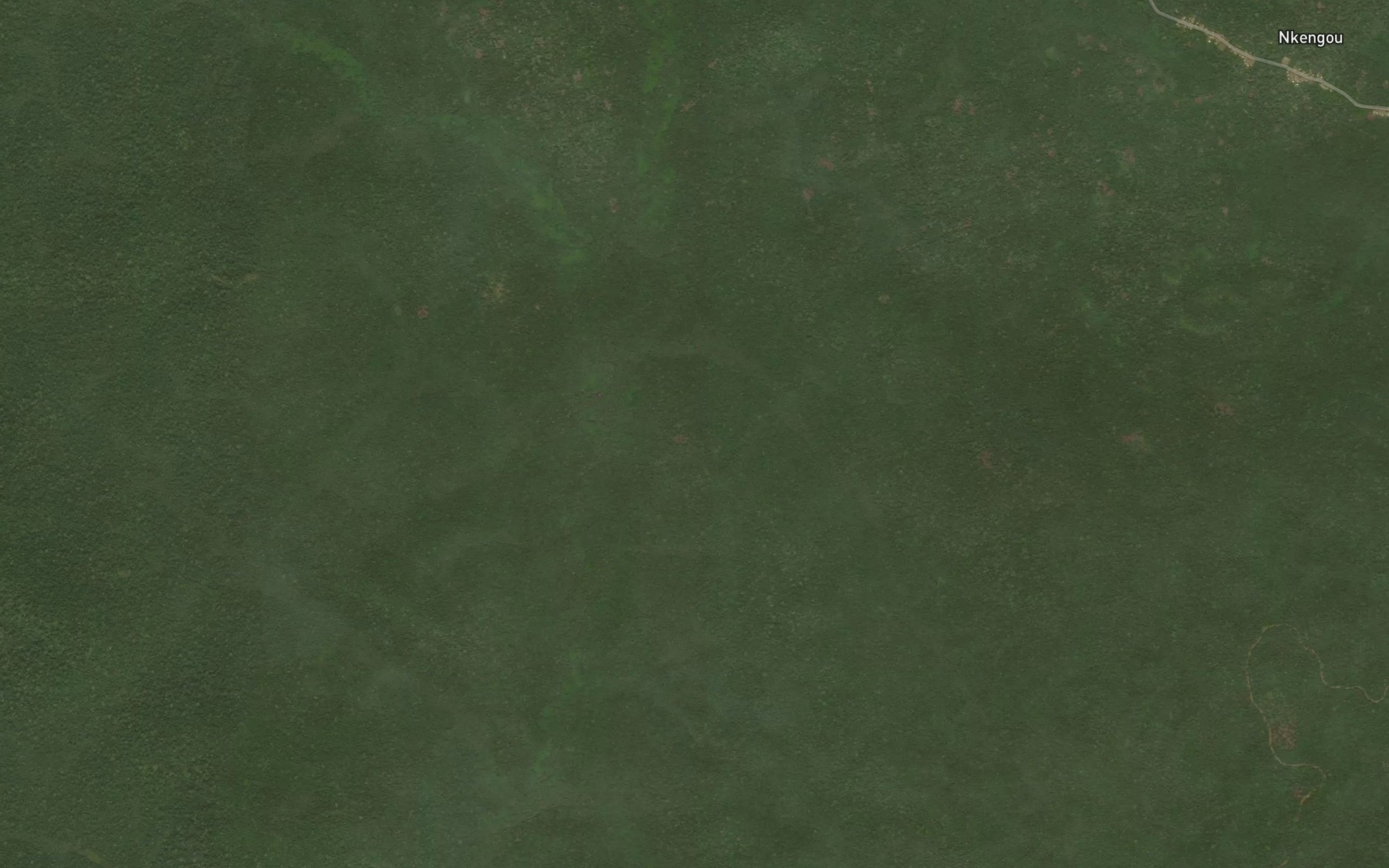 Satellite map of the Sasso
