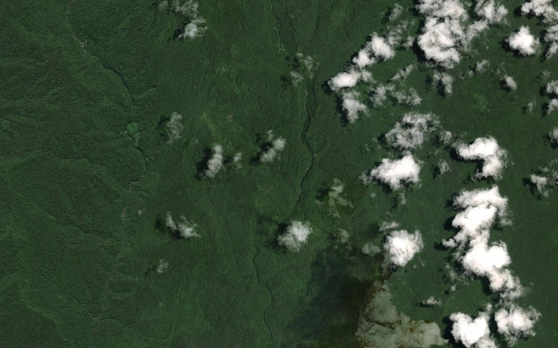 Satellite map of the Ok Mut