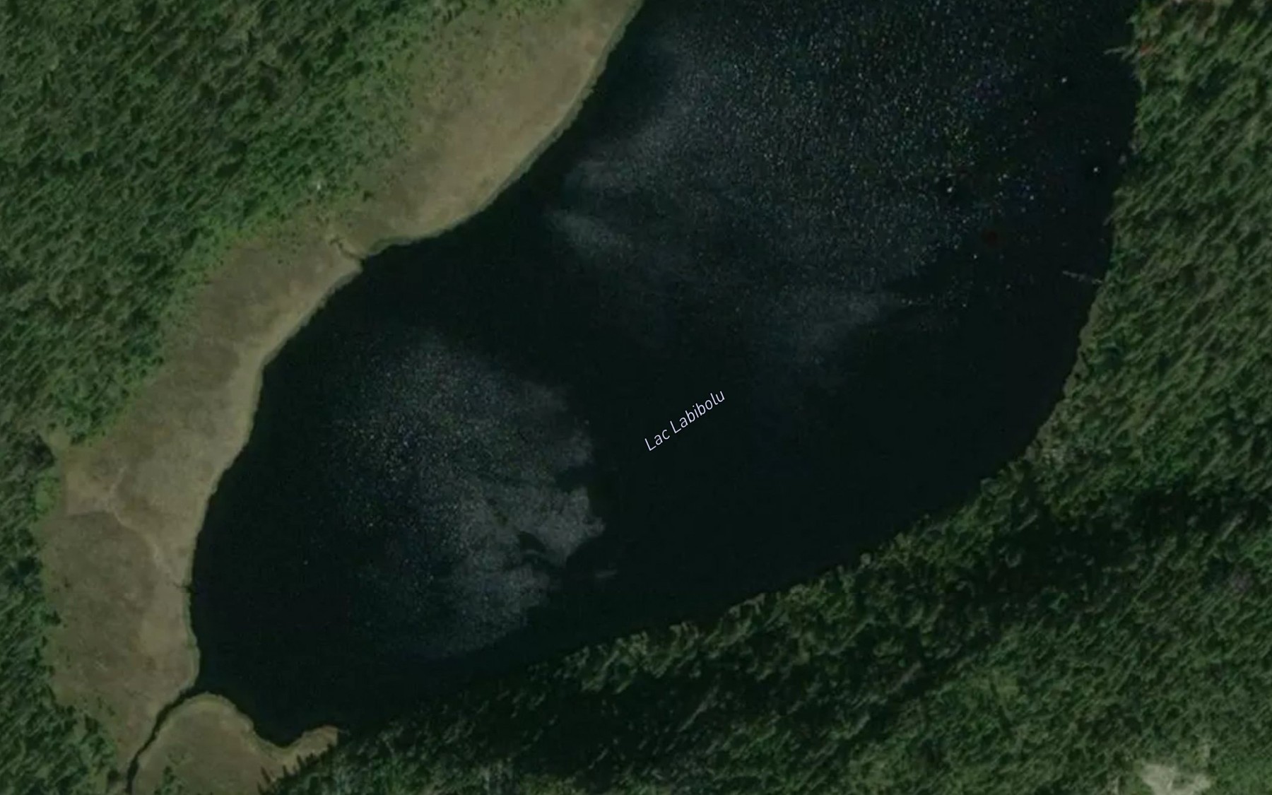 Satellite map of the Lac Labibolu