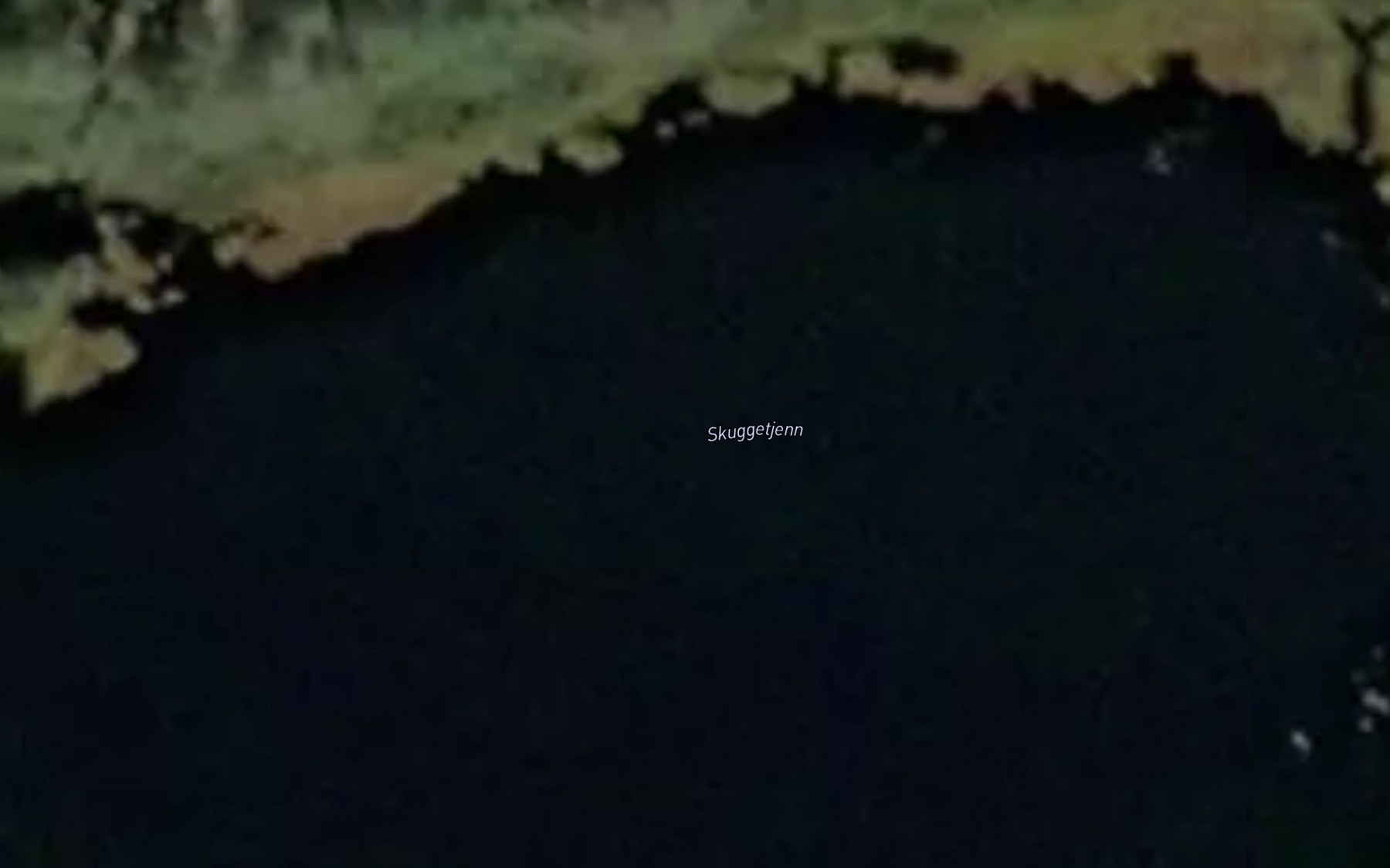Satellite map of the Skuggetjenn