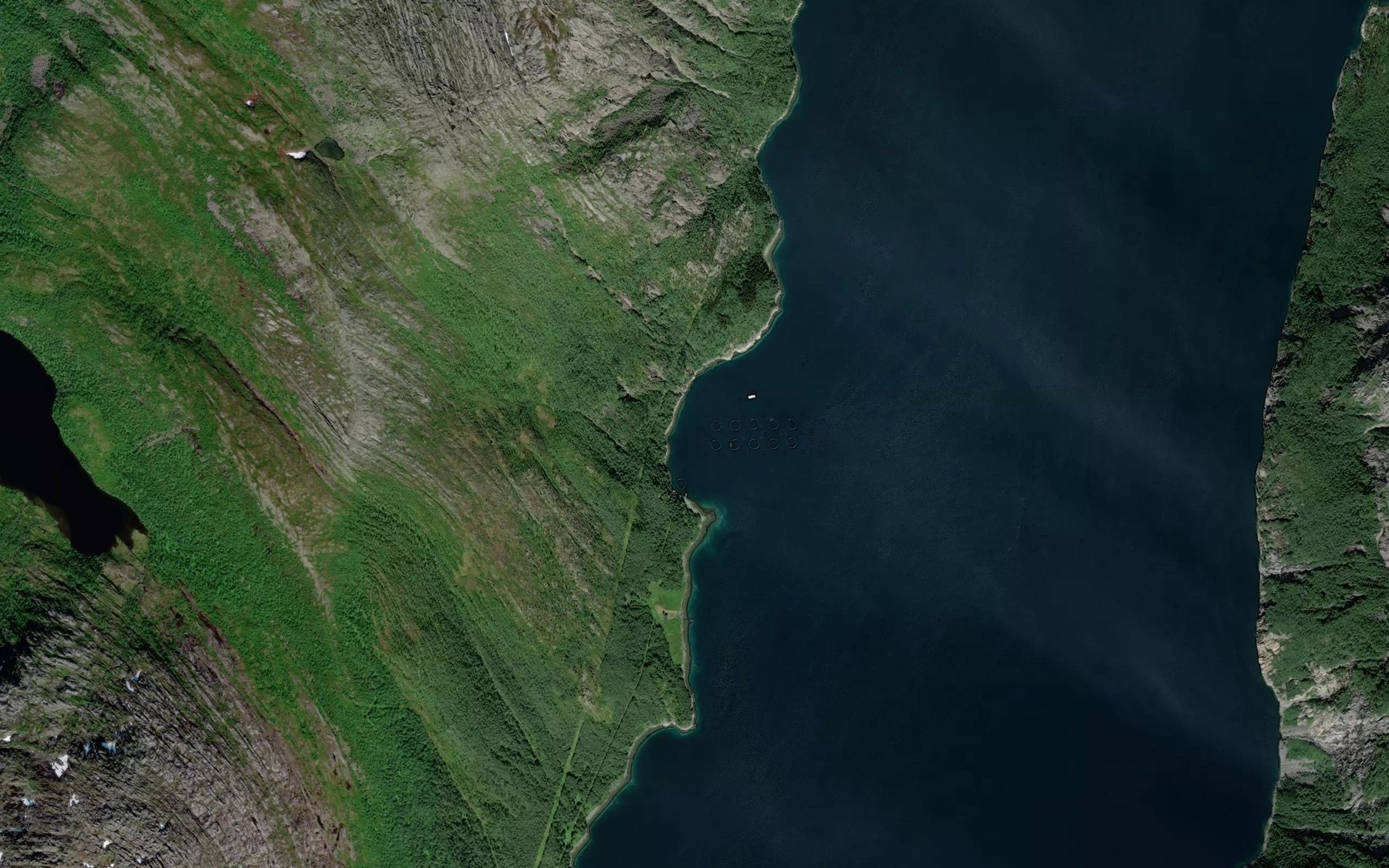 Satellite map of the Gidadumluokta