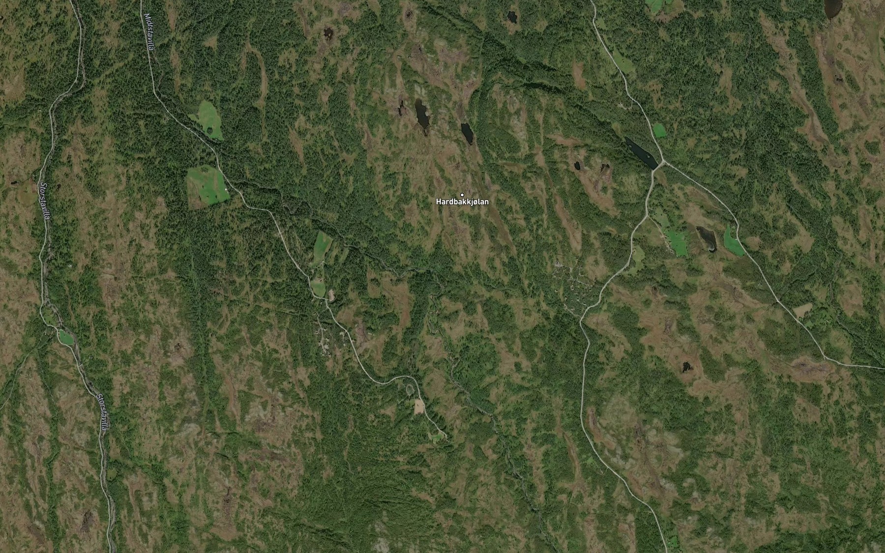 Satellite map of the Trondsbekken