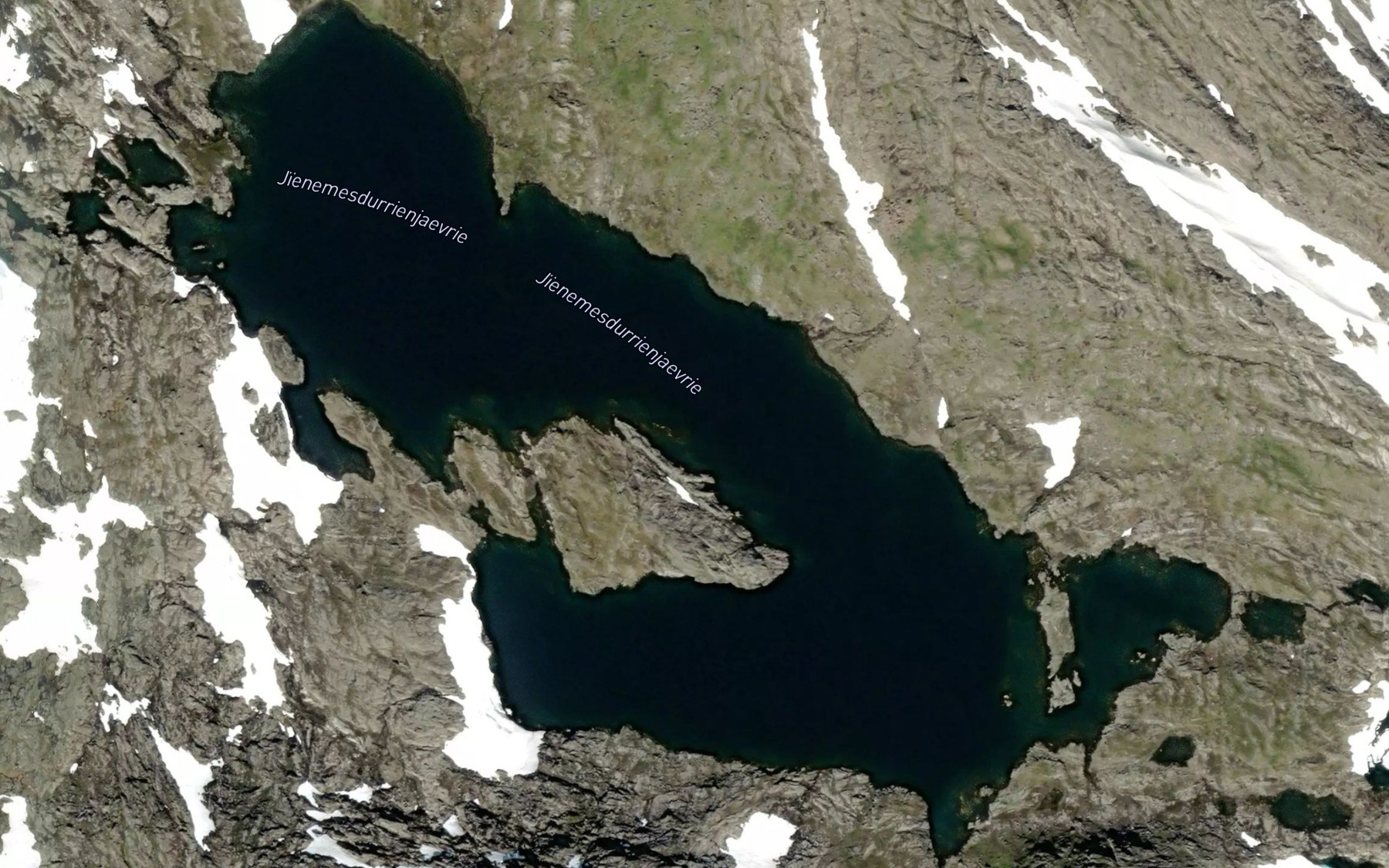Satellite map of the Jienemesdurrienjaevrie