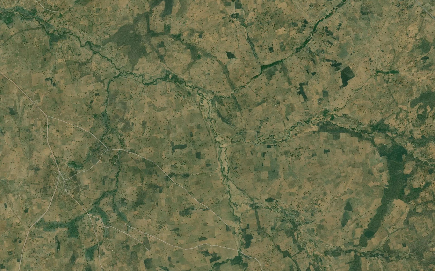 Satellite map of the River Deibu