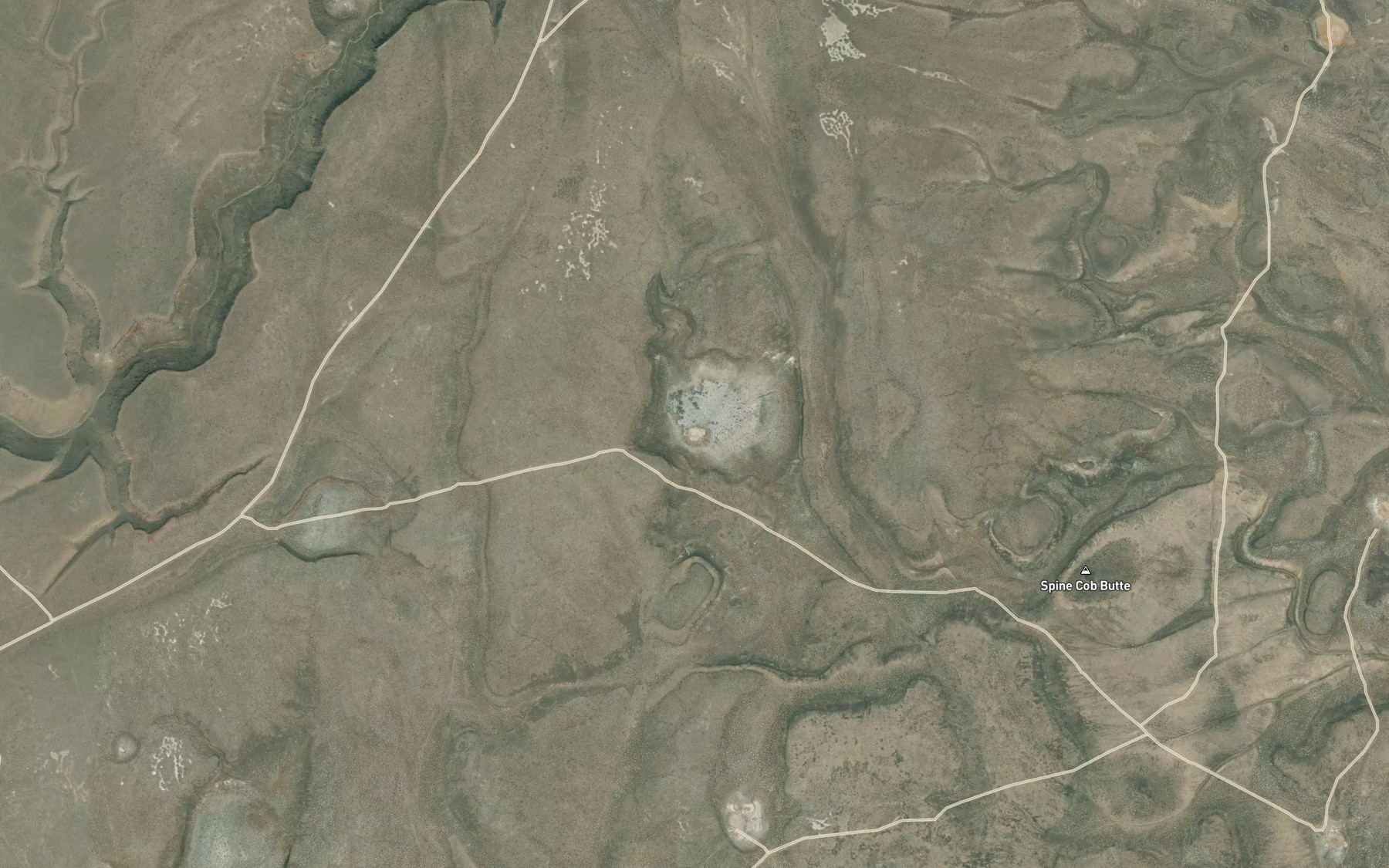 Satellite map of the Cyclone Reservoir