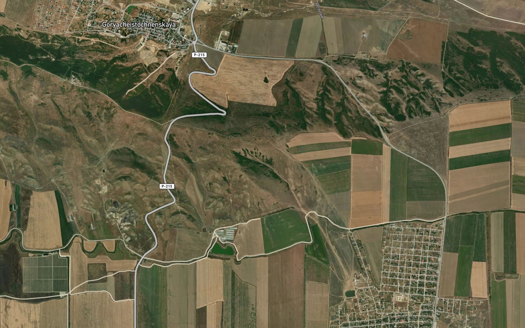 Satellite map of the Balka Kazach'ya