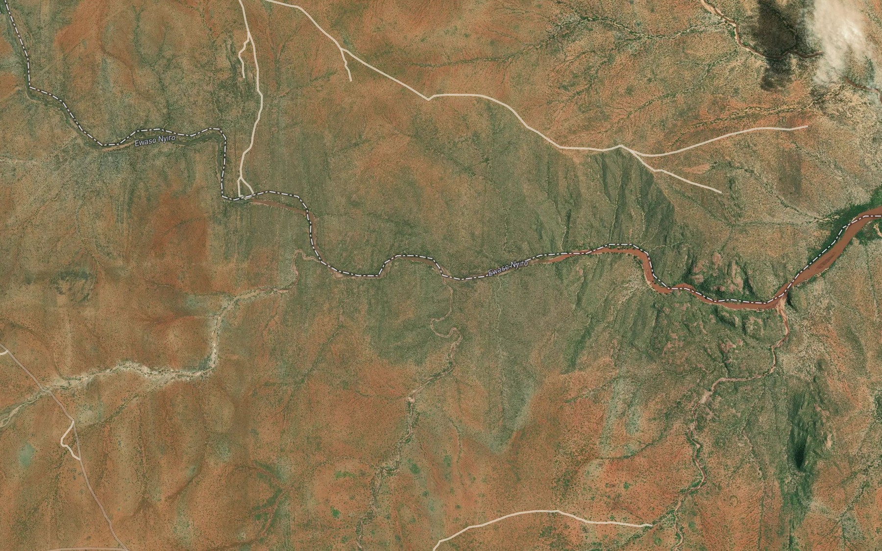 Satellite map of the Longopito