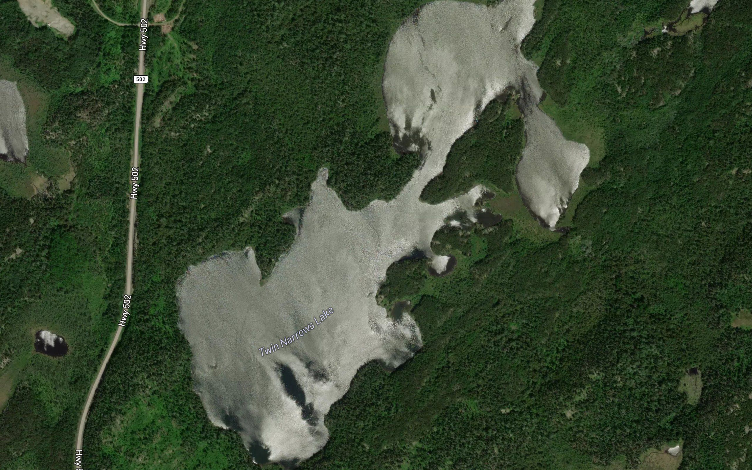 Twin Narrows Lake