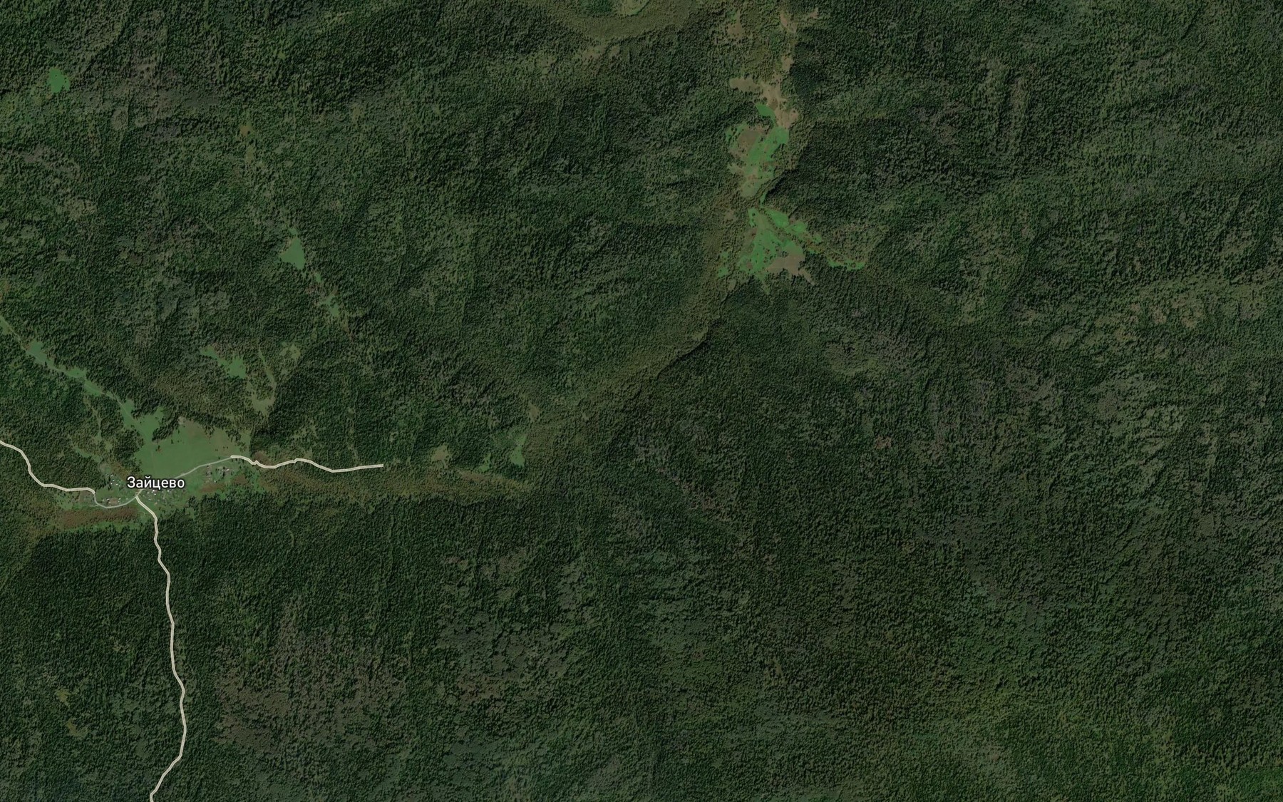 Satellite map of the Bol'shoy Urazan