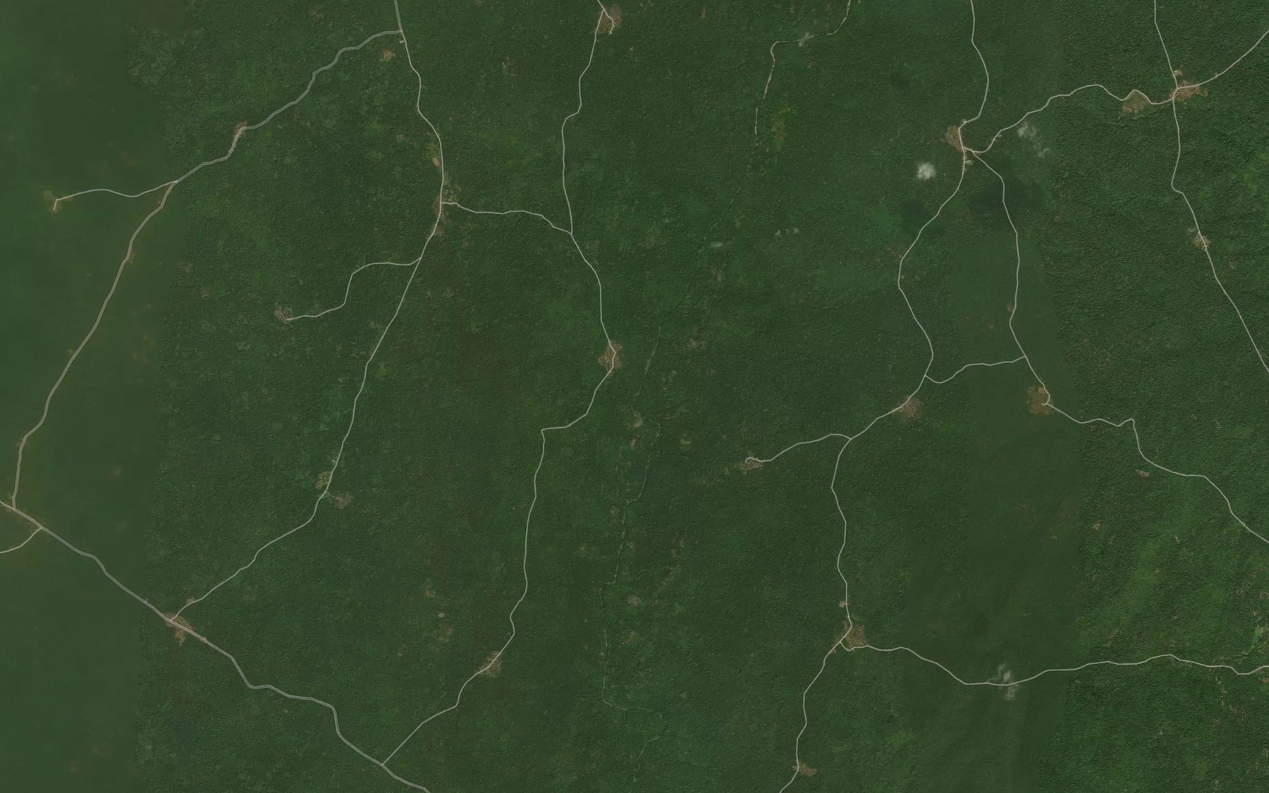 Satellite map of the River Woriya