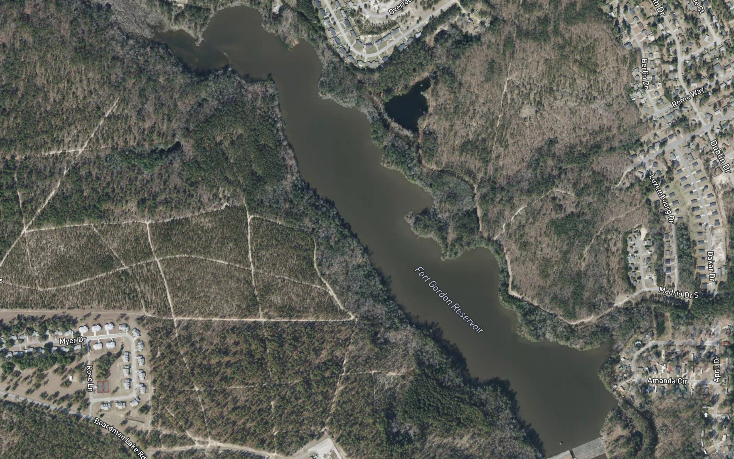 Fort Gordon Reservoir