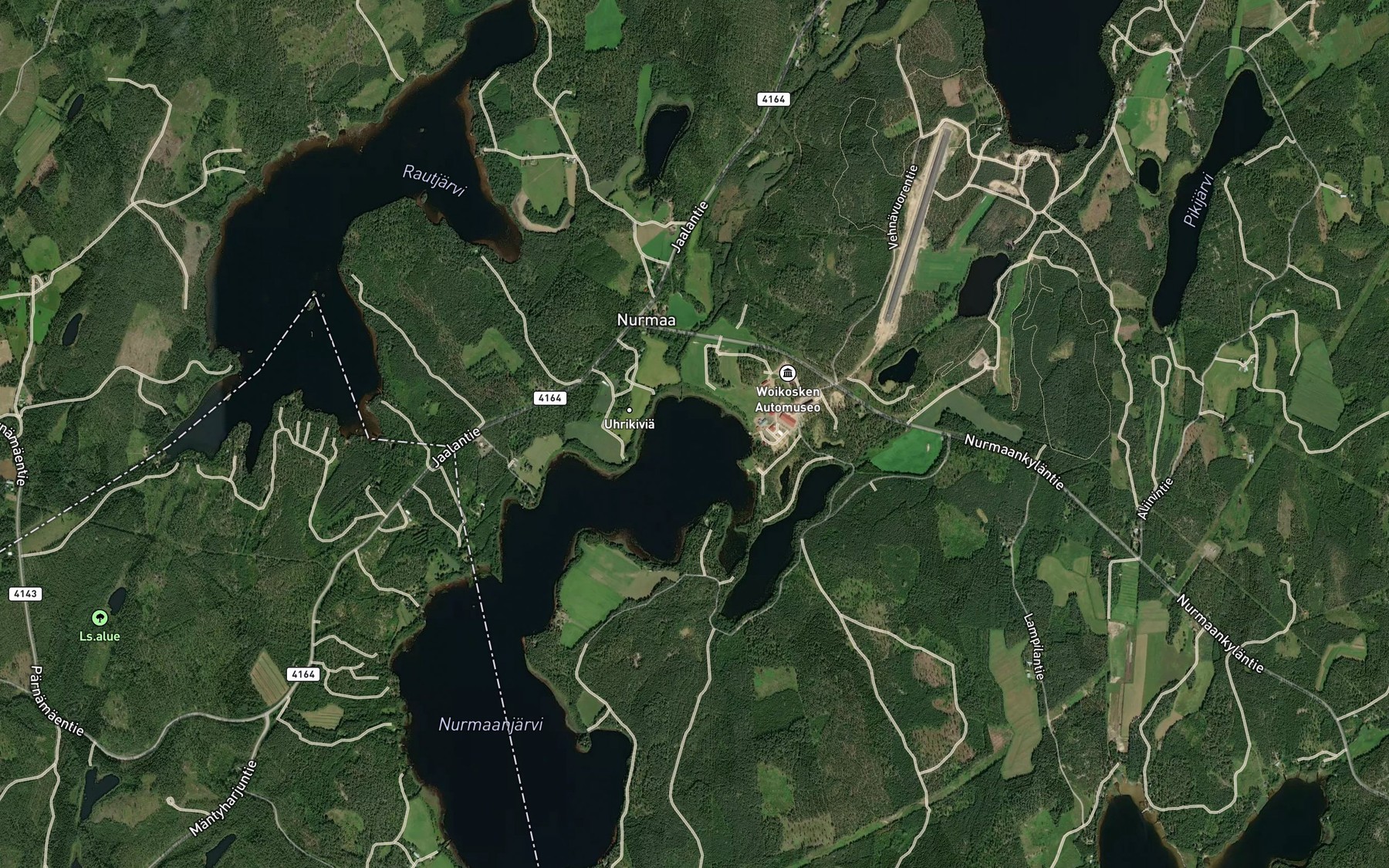 Satellite map of the Jokilahti