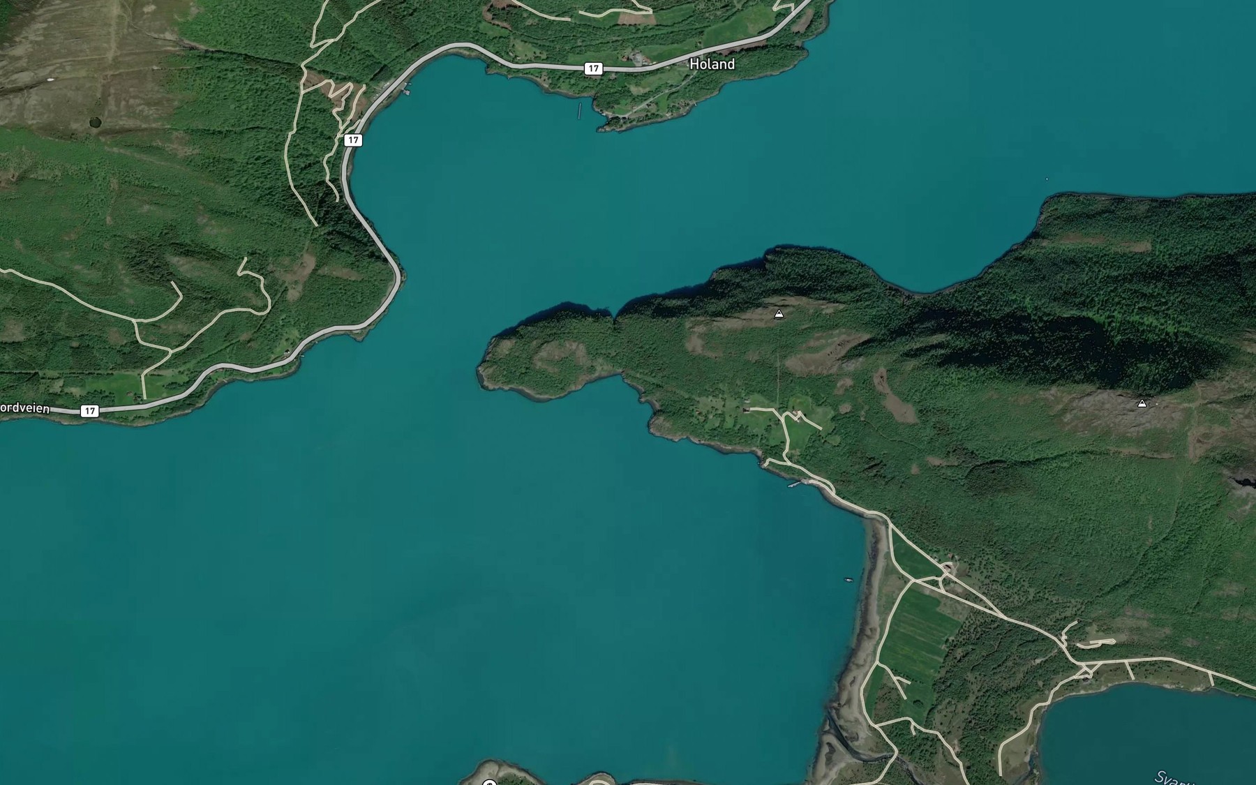 Satellite map of the Otervika