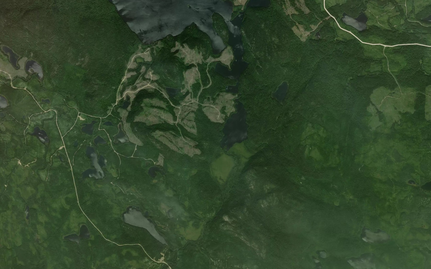 Satellite map of the Ruisseau Anikotcaciw