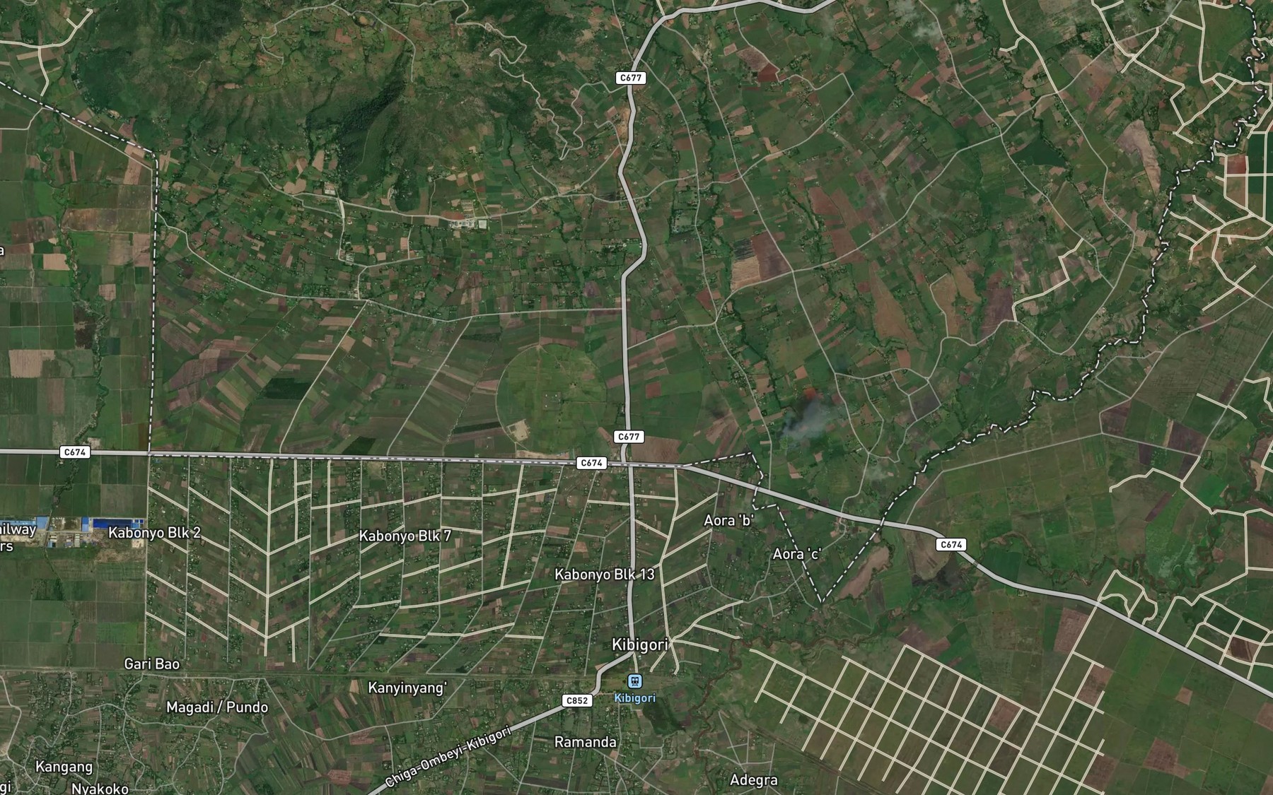 Satellite map of the Lemaiywa