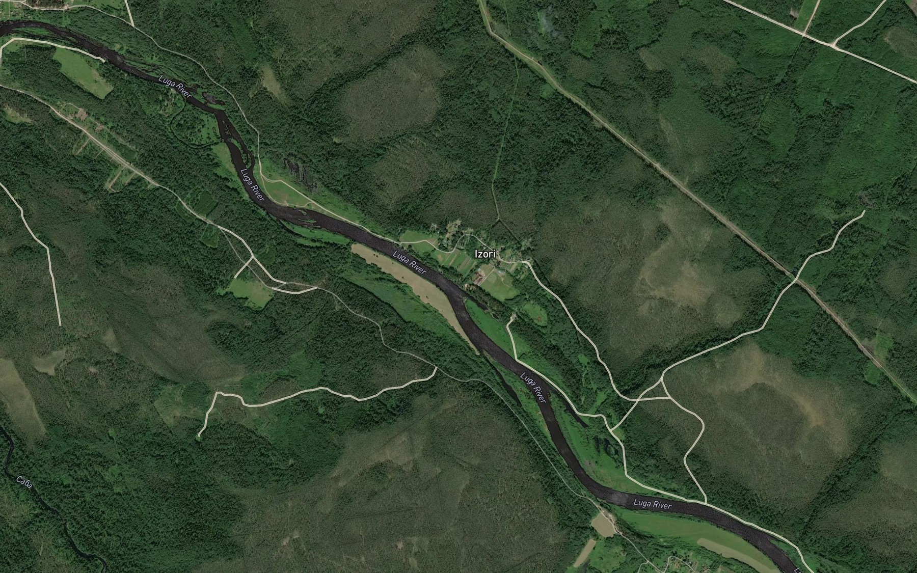 Satellite map of the Kholodnyy