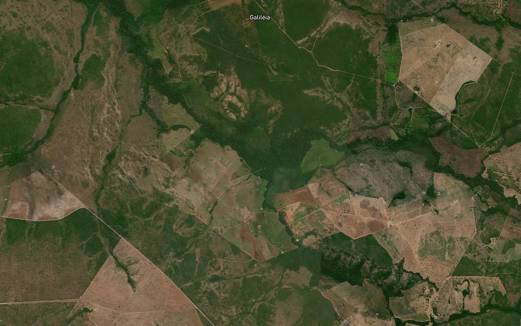 Satellite map of the Rio Tioriberozinho