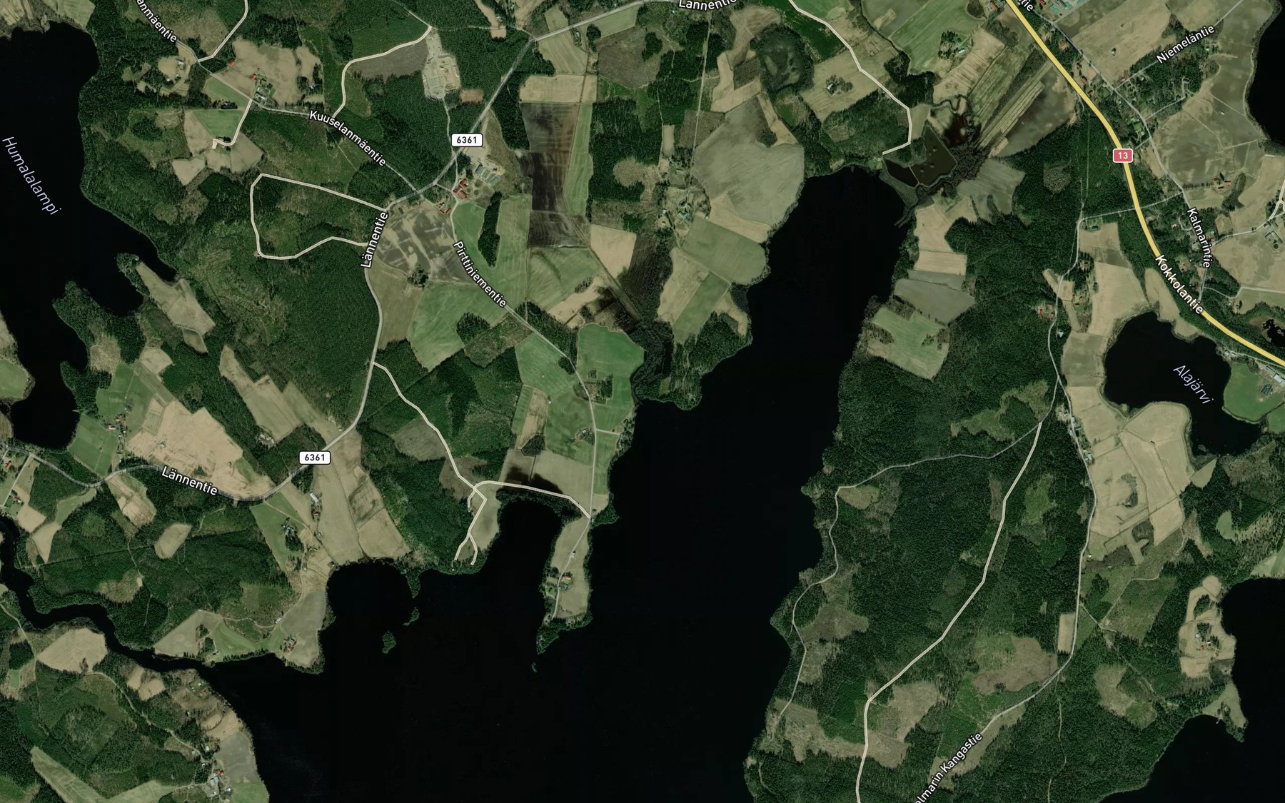 Satellite map of the Kylmapuro