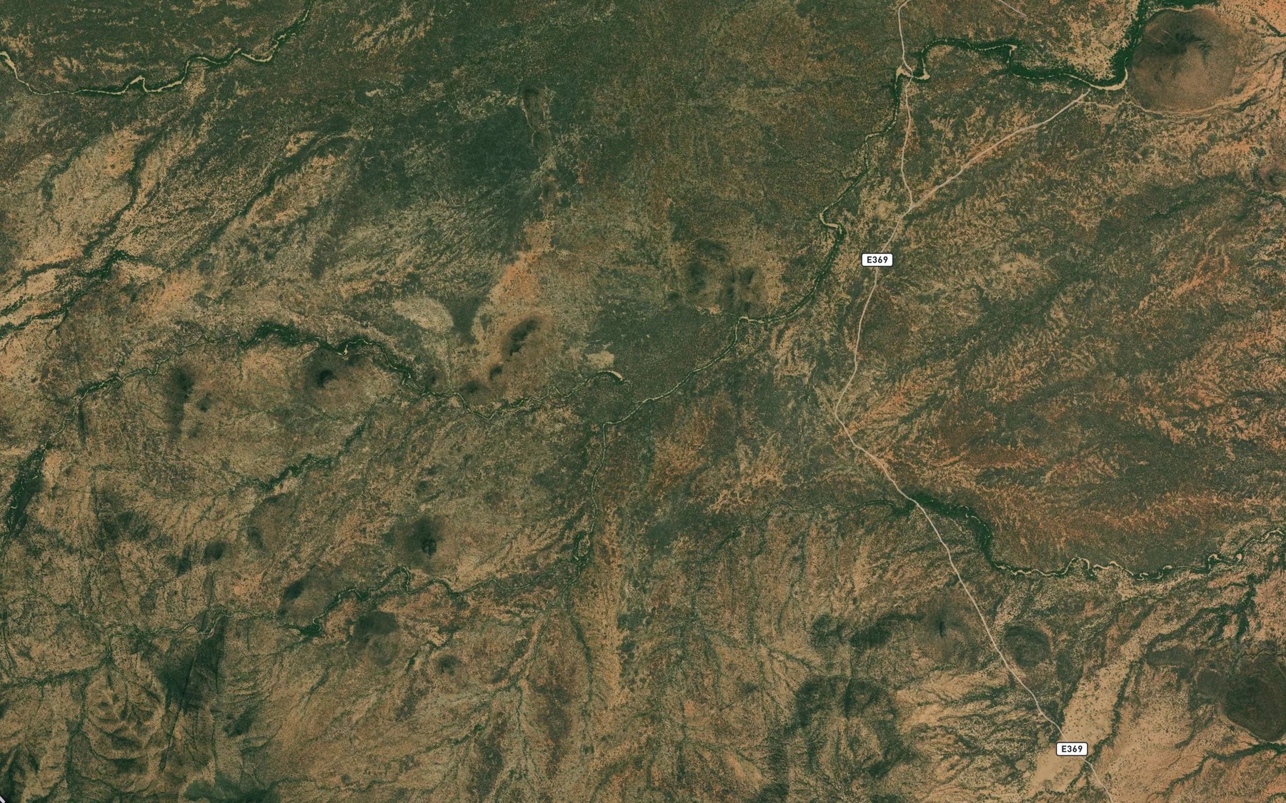 Satellite map of the Narie-Makale