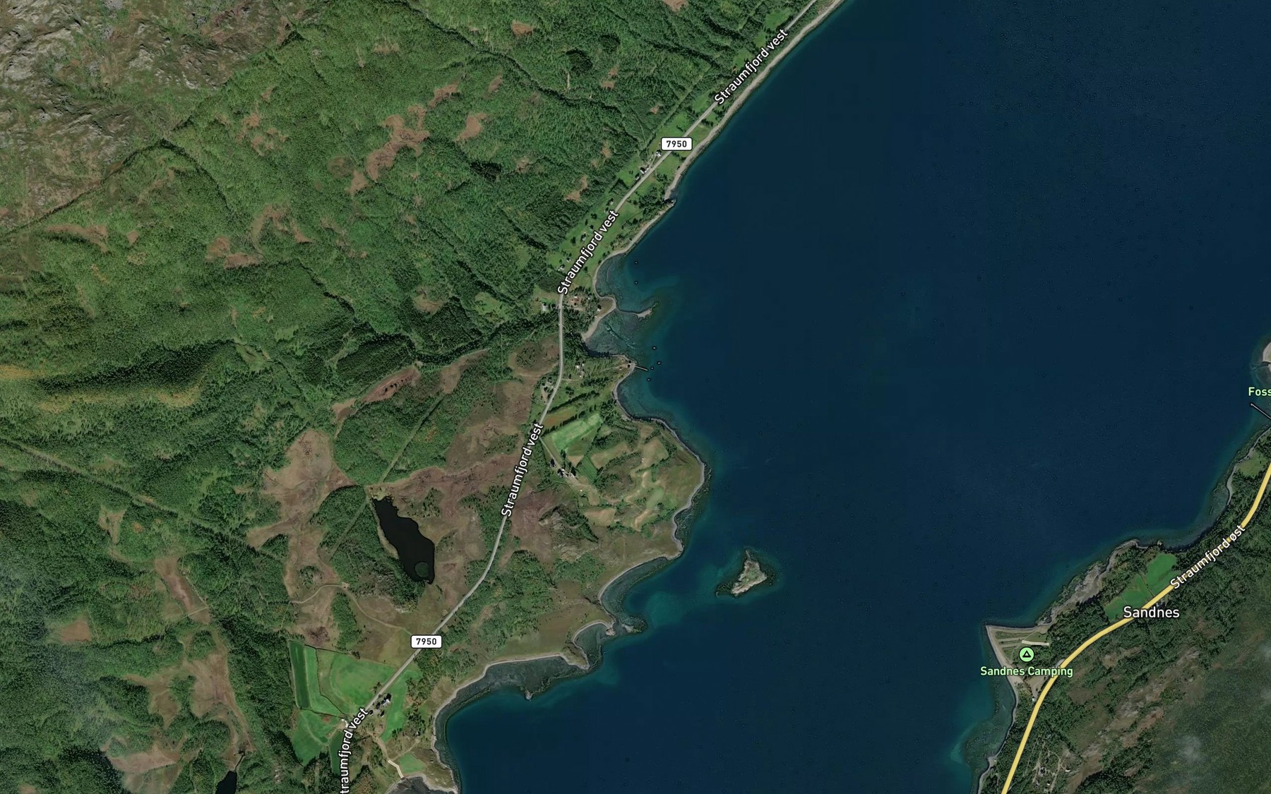 Satellite map of the Bauskarmotta