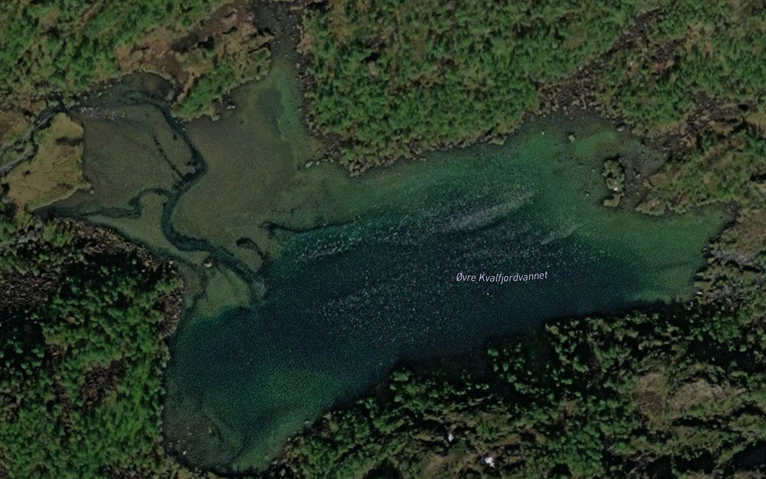 Kvalfjordvatnet,ovre