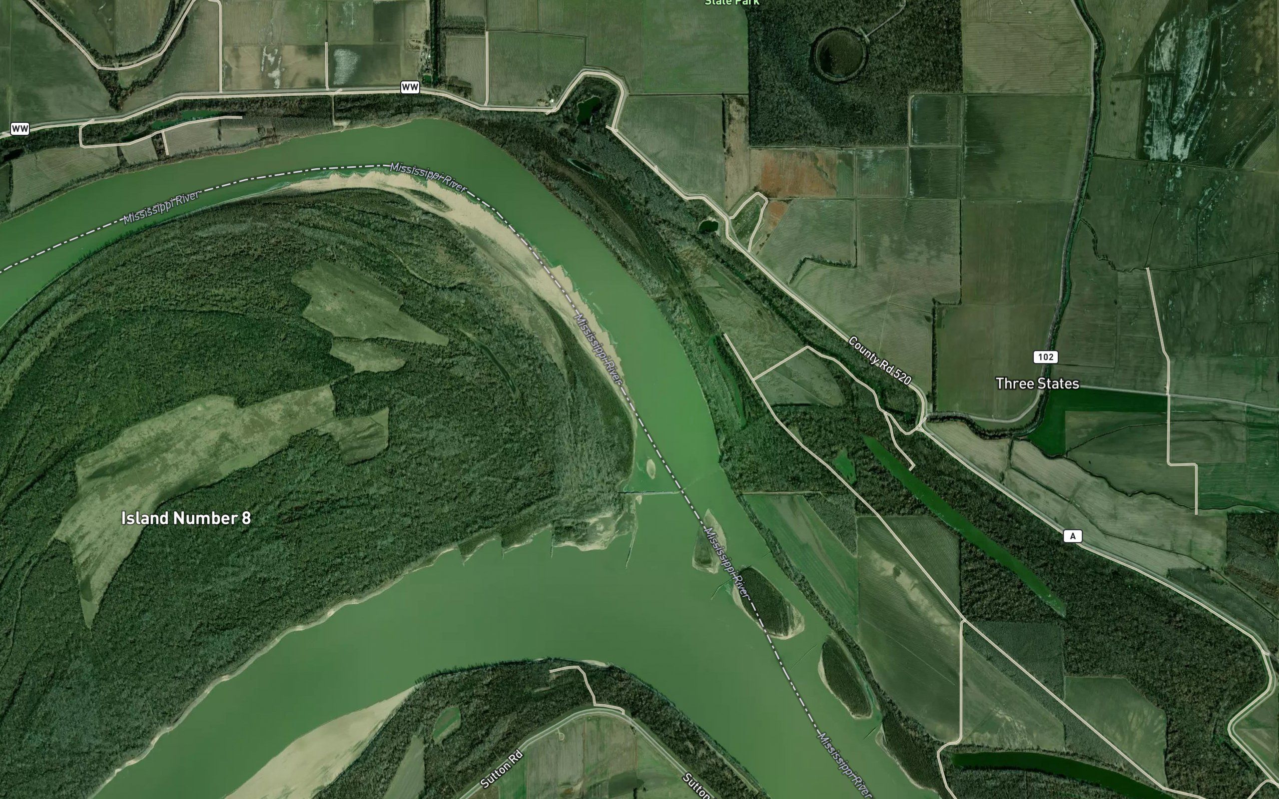Bend of Island Number 8