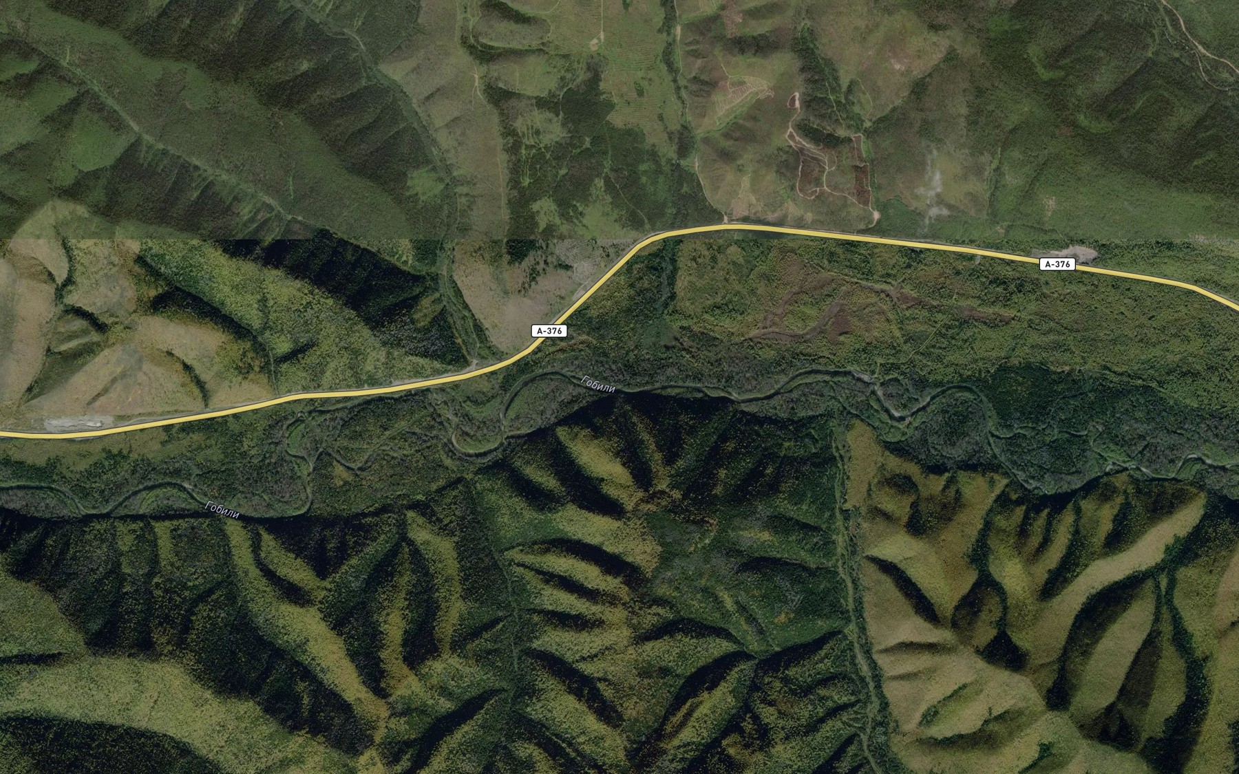 Satellite map of the Semnadtsatyy