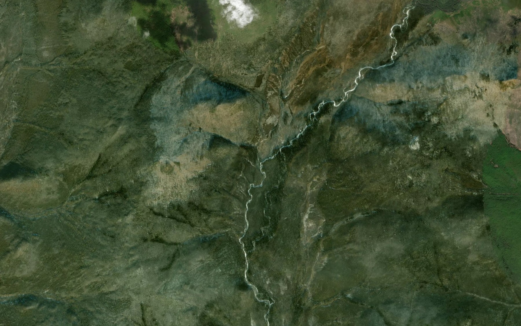 Satellite map of the Sivak