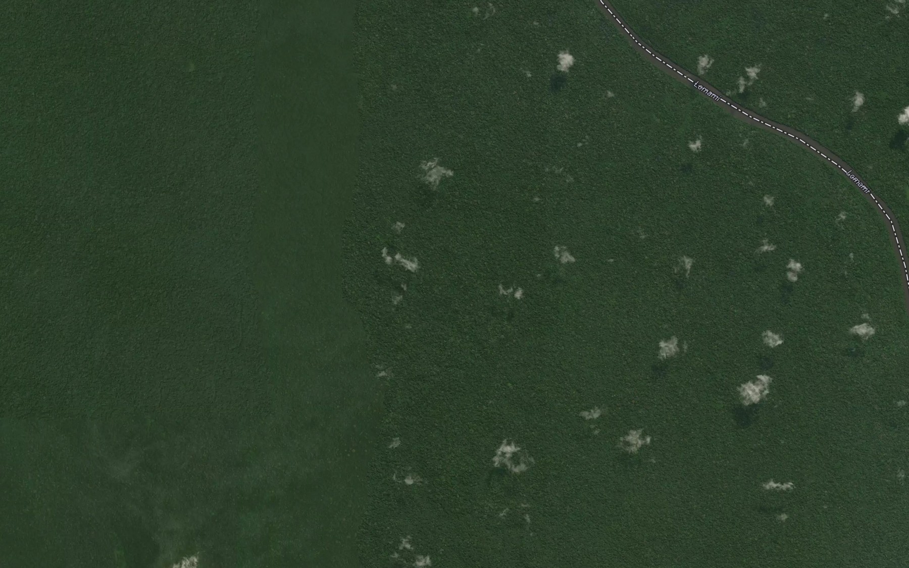 Satellite map of the Usumbudi