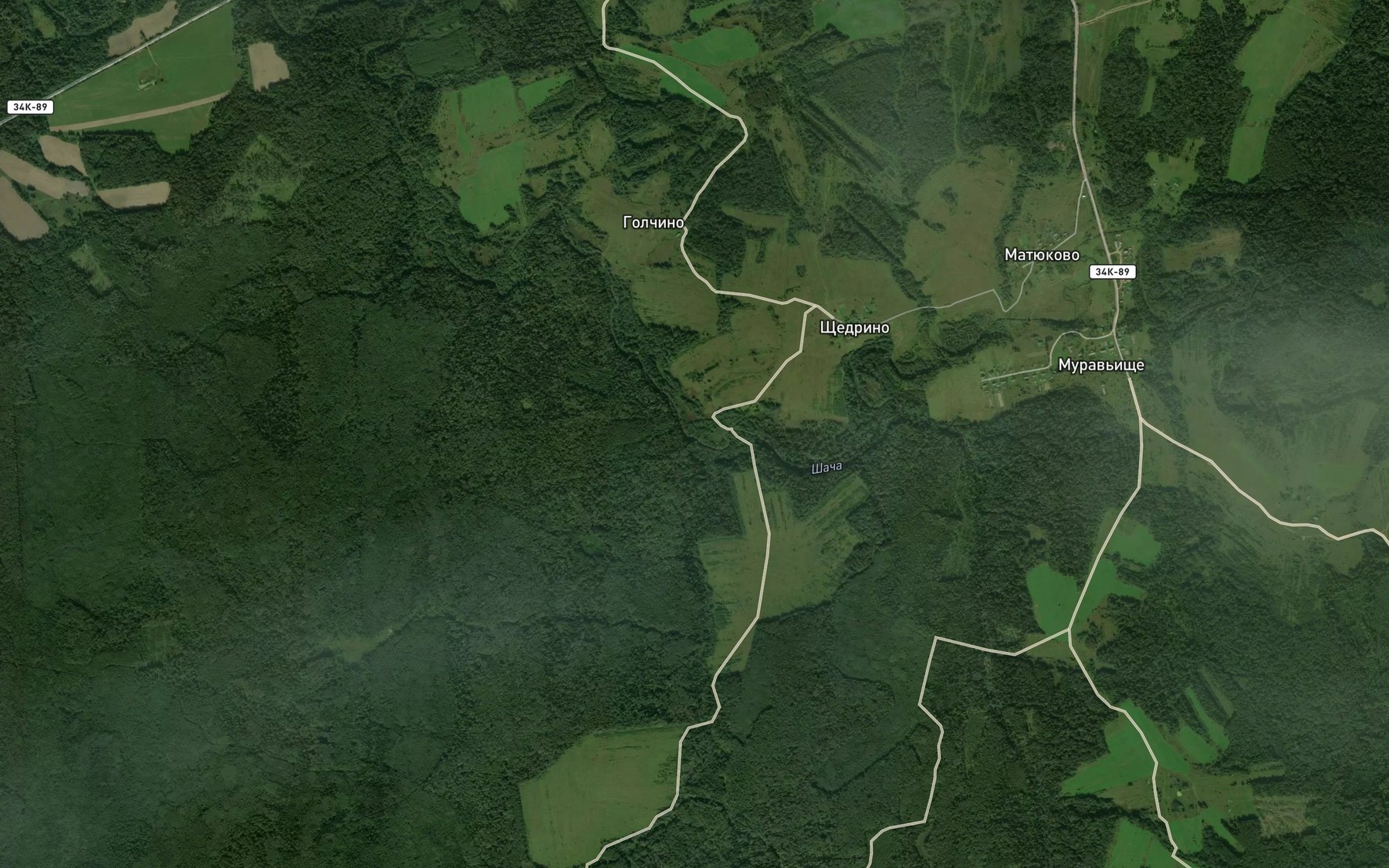 Satellite map of the Rylovka