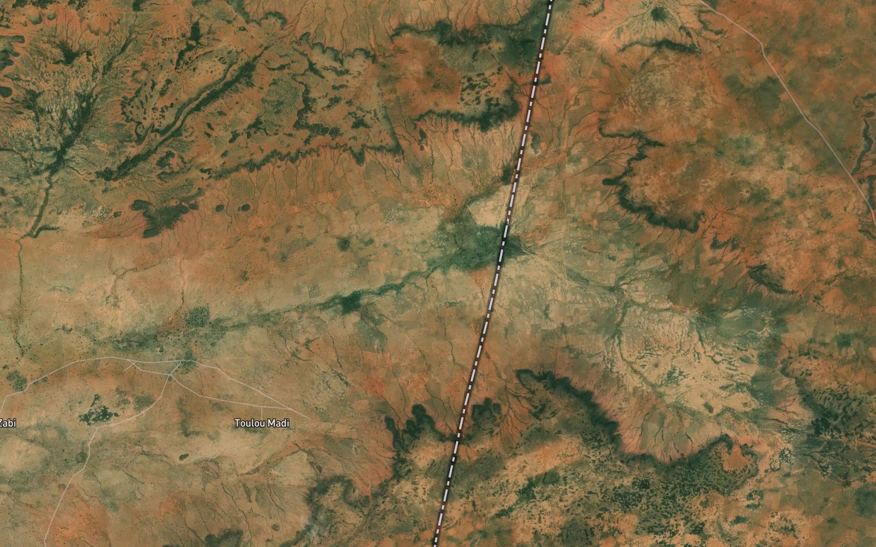 Satellite map of the Kale