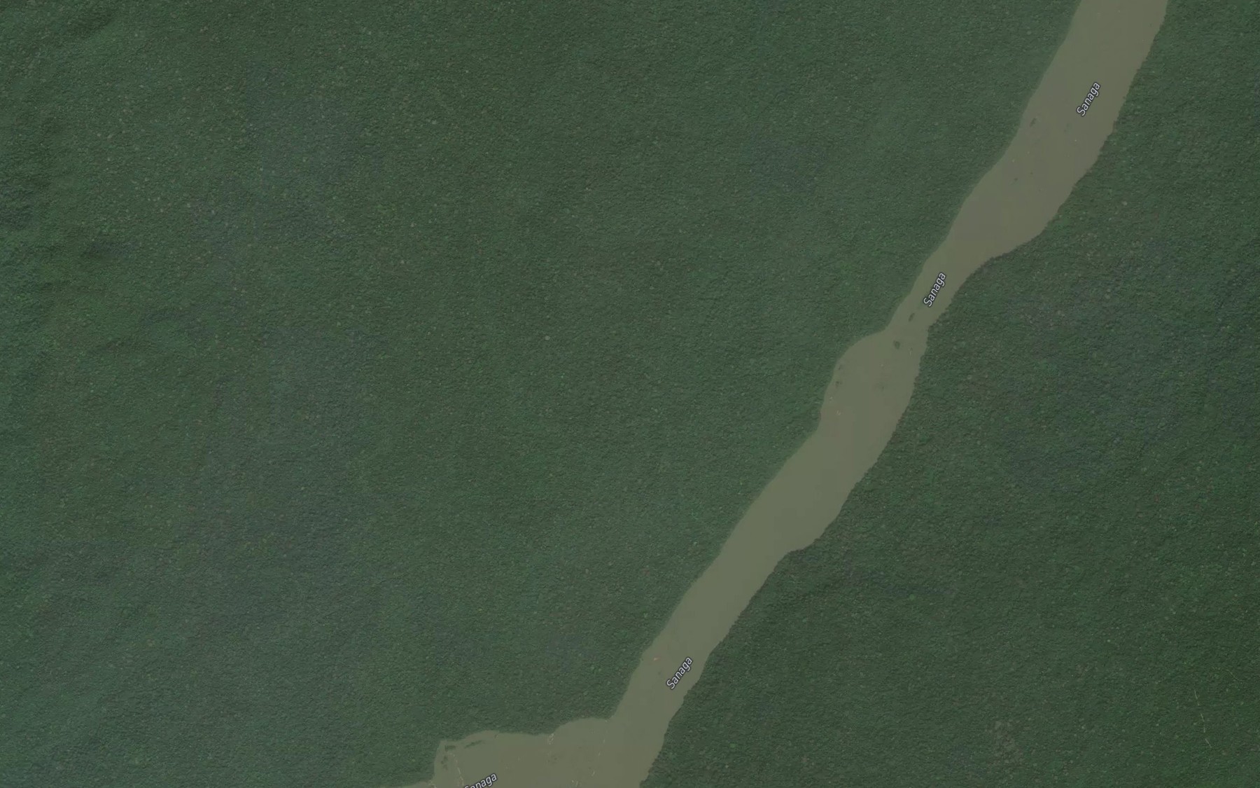 Satellite map of the Landa
