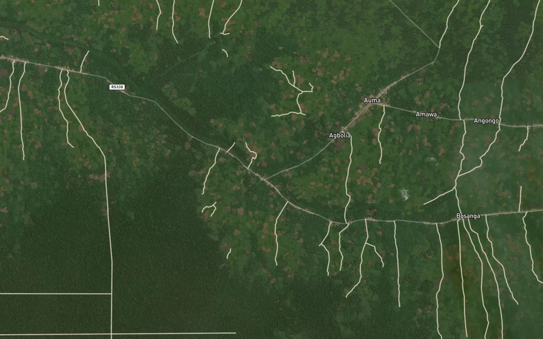 Satellite map of the Djogi
