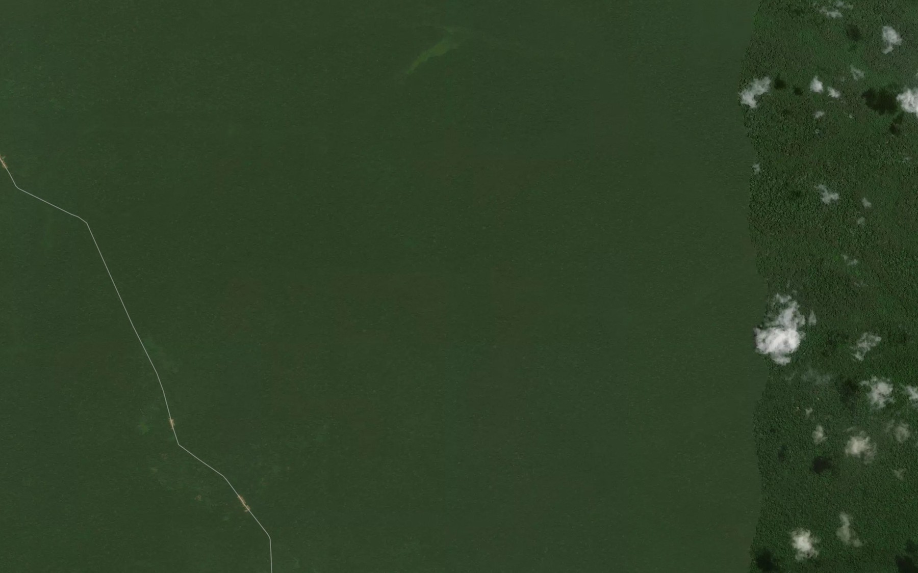 Satellite map of the Penge