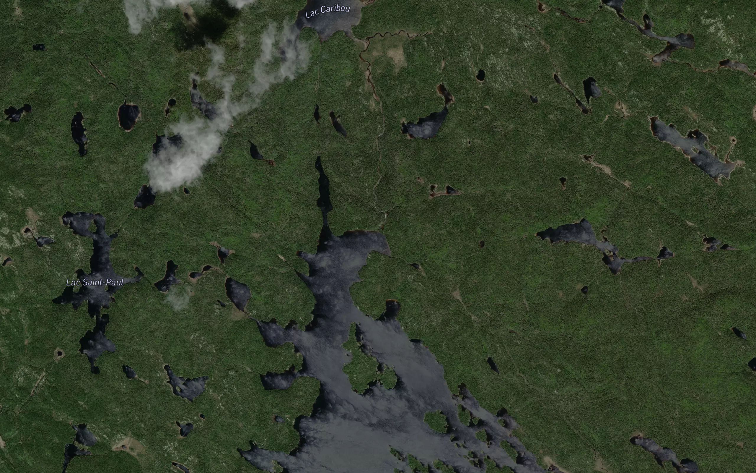 Decharge du Lac Dionne