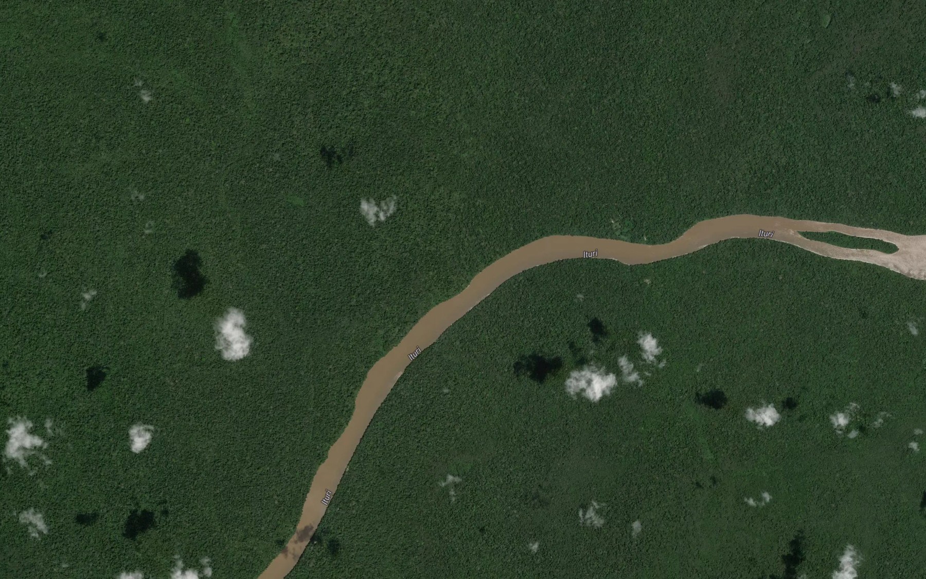 Satellite map of the Adangoba
