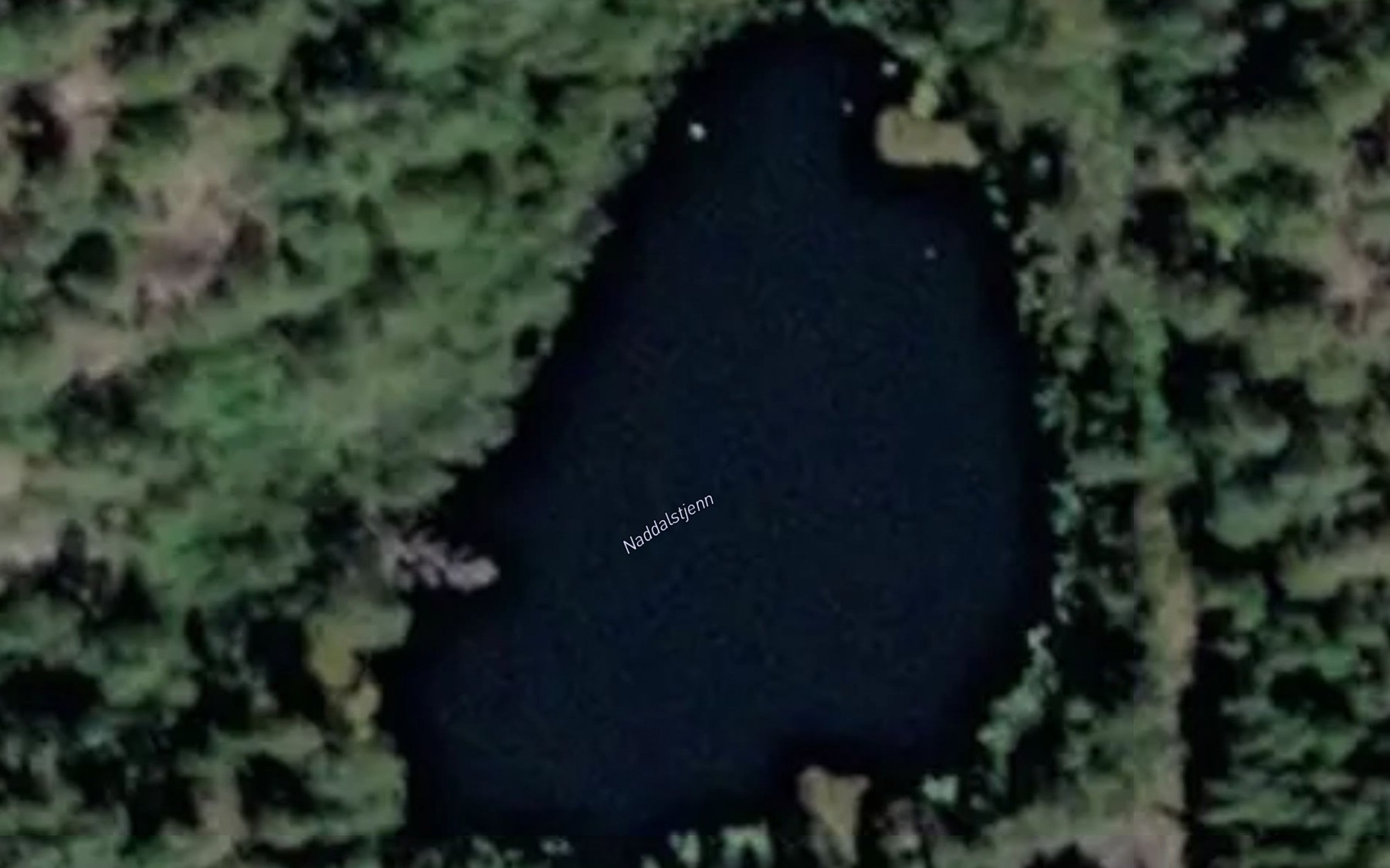 Satellite map of the Naddalstjenn