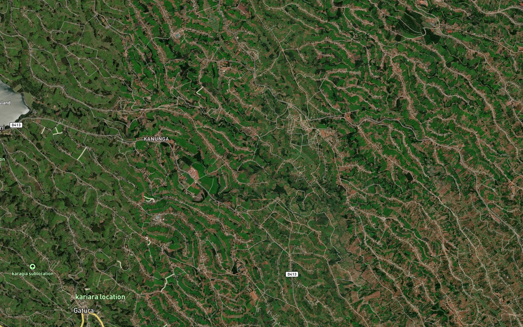 Satellite map of the Gathika