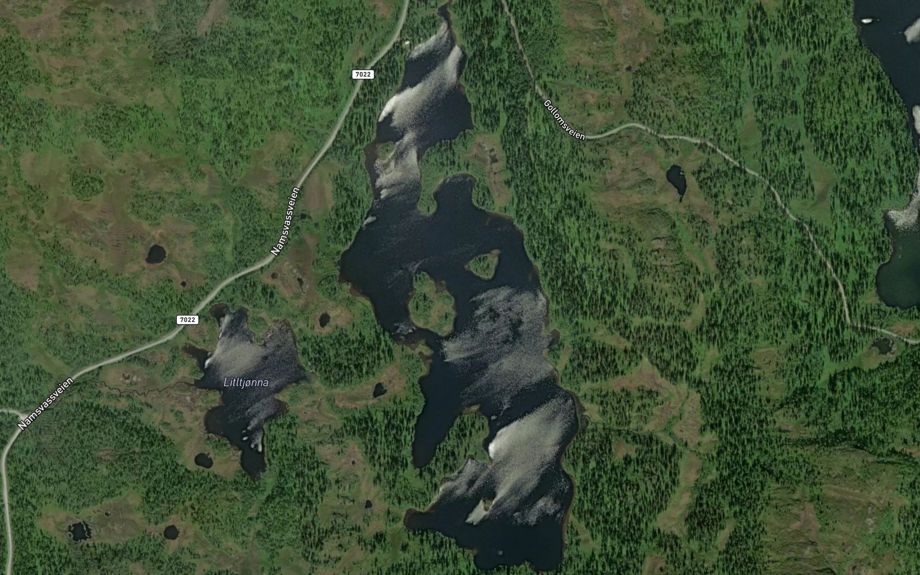 Satellite map of the Luvlie-jaevrie
